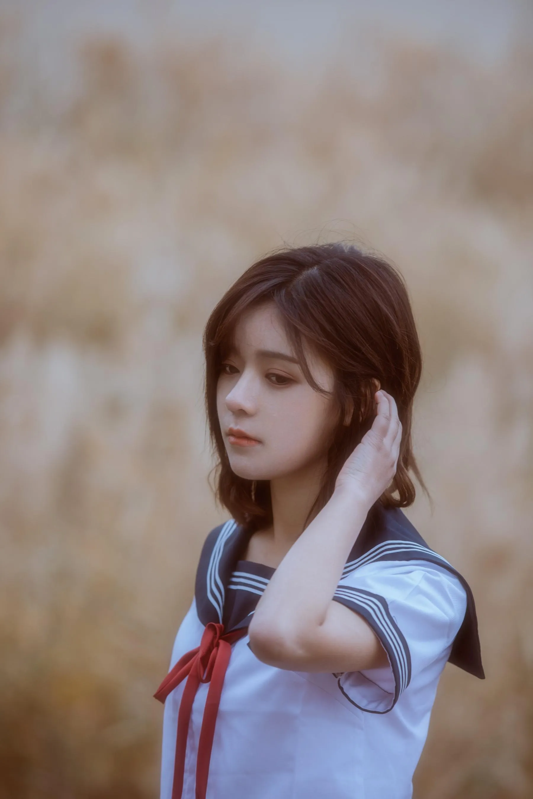 [艺图语] 2022.05.14 沙漠JK 佳佳 [24P]插图5